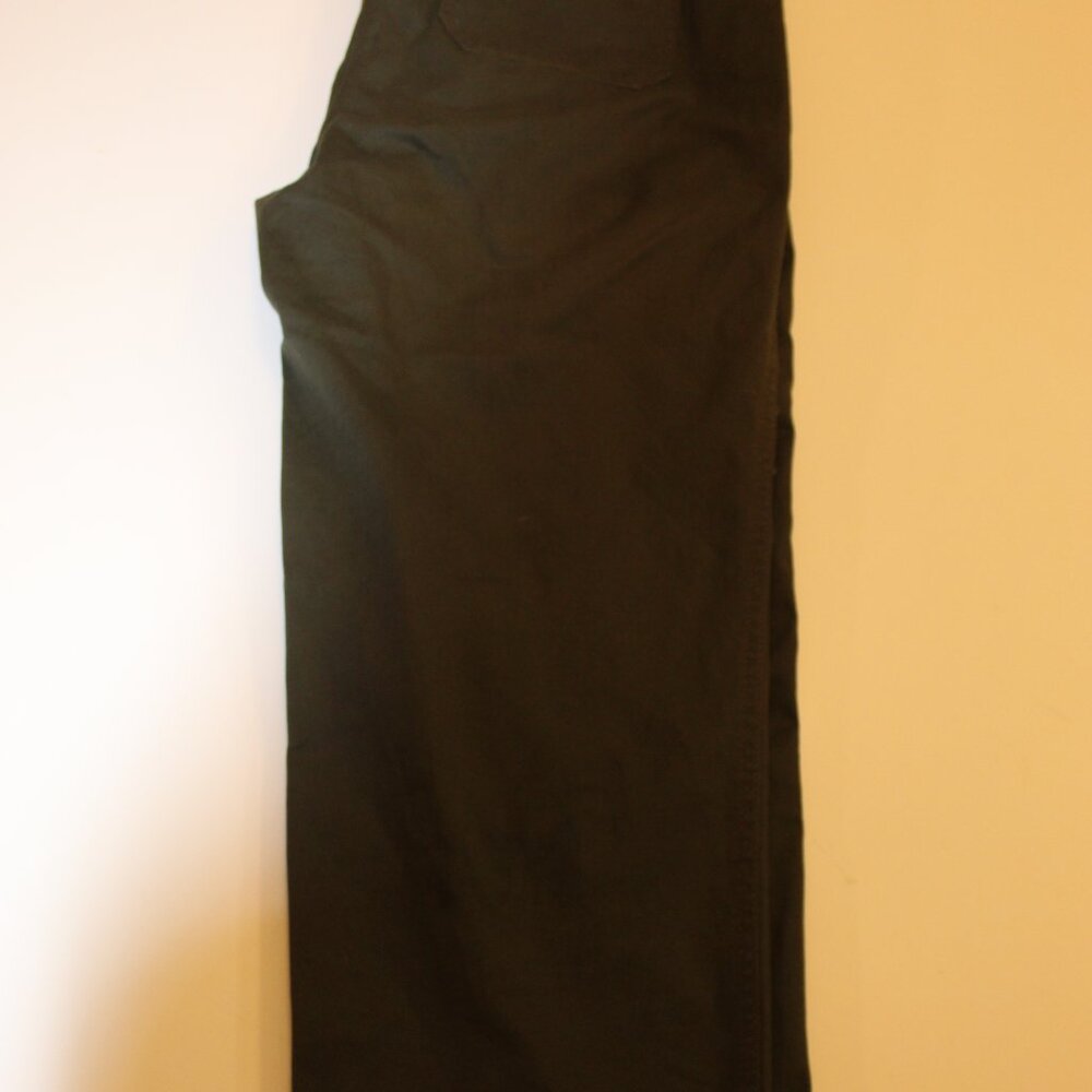 Talbots Crop Pants Size 6P Green High Rise Patch Pockets Stretch Cotton Utility - Picture 5 of 11